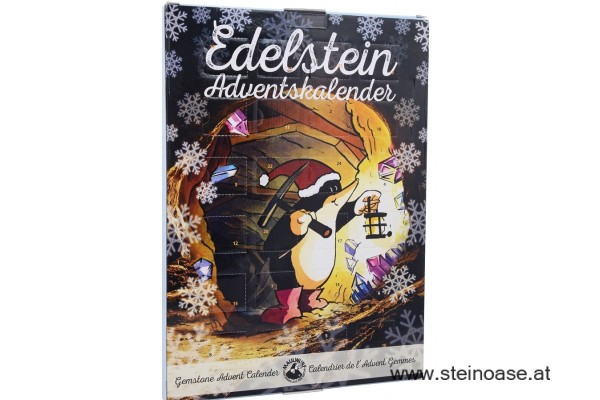 Edelstein - ADVENTSKALENDER inkl. Schlüsselanhänger